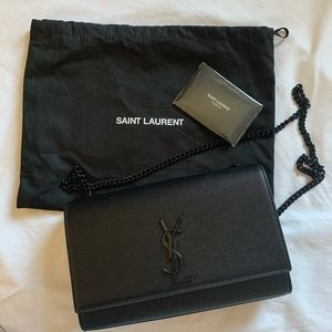 Saint Laurent Kate Medium All Black